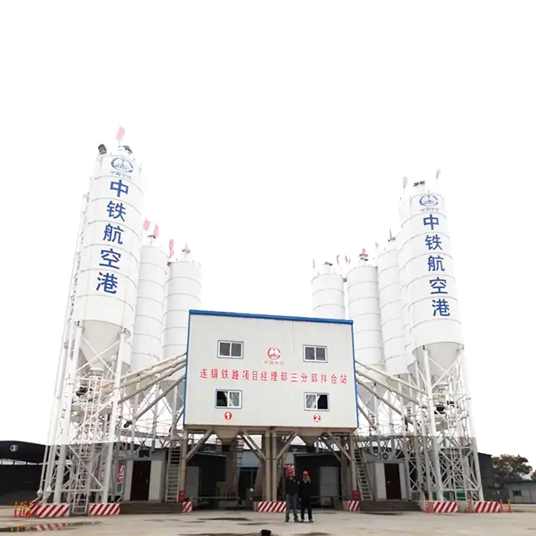 Бетоносмесительный завод XCMG Schwing HZS120VG/HZS180VG (Shantui Janeoo)
